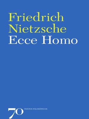 cover image of Ecce Homo